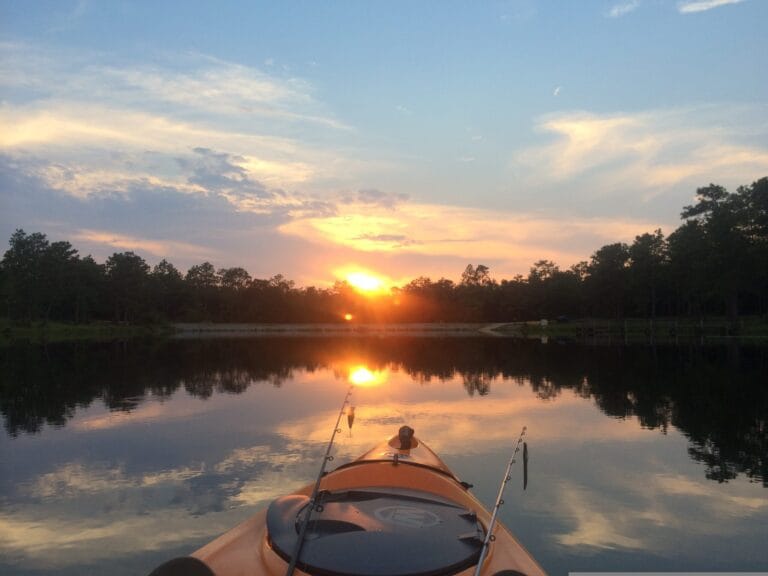 kayak fishing