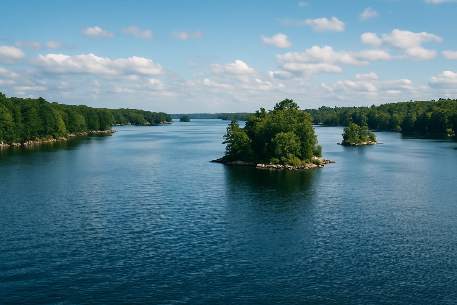 St. Lawrence River, New York (Thousand Islands) bass fishing