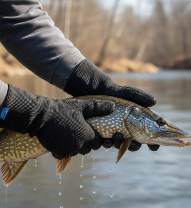 Glacier Glove Ice Bay winter fishing gloves fully waterproof neoprene design