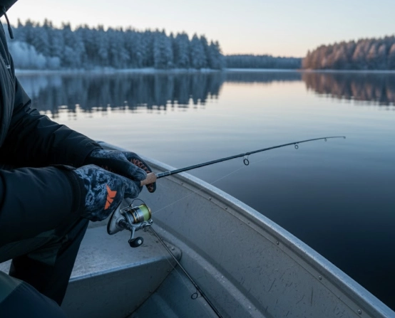 KastKing winter fishing gloves