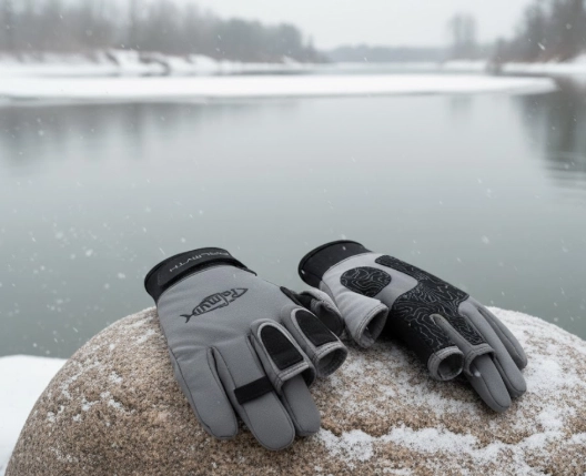 Palmyth insulated convertible winter fishing gloves