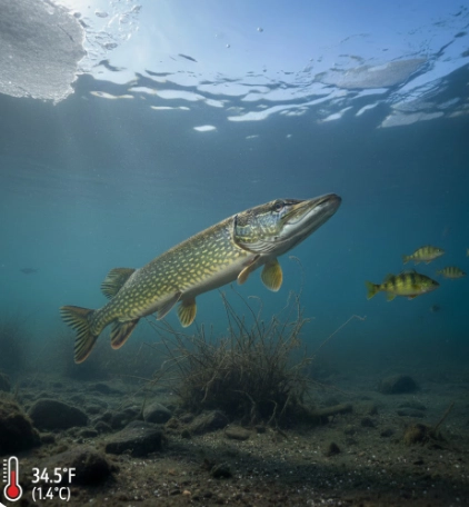 Water Temperature vs Pike Activity