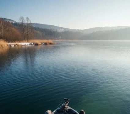 late winter pike fishing when winter starts to fade