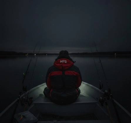 Winter night pike fishing success – giant pike caught with a slow swimbait after dark