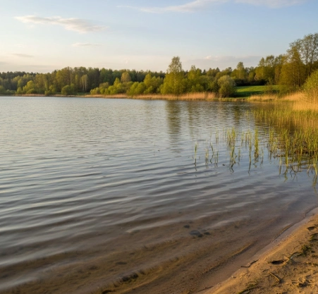 spring pike fishing calm sunny lake conditions during the warm midday feeding window