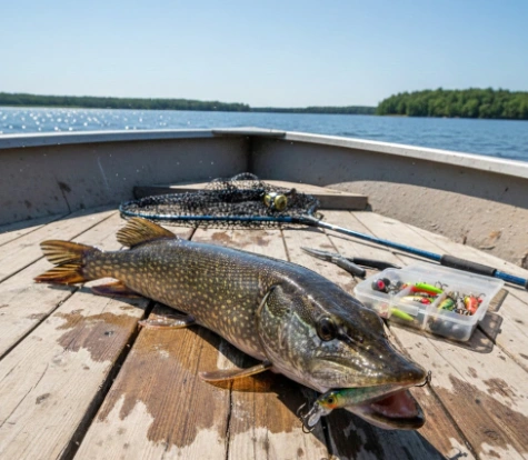 Yo-Zuri 3DS Minnow 4 inch finesse spring pike lure for pre-spawn fishing in clear water