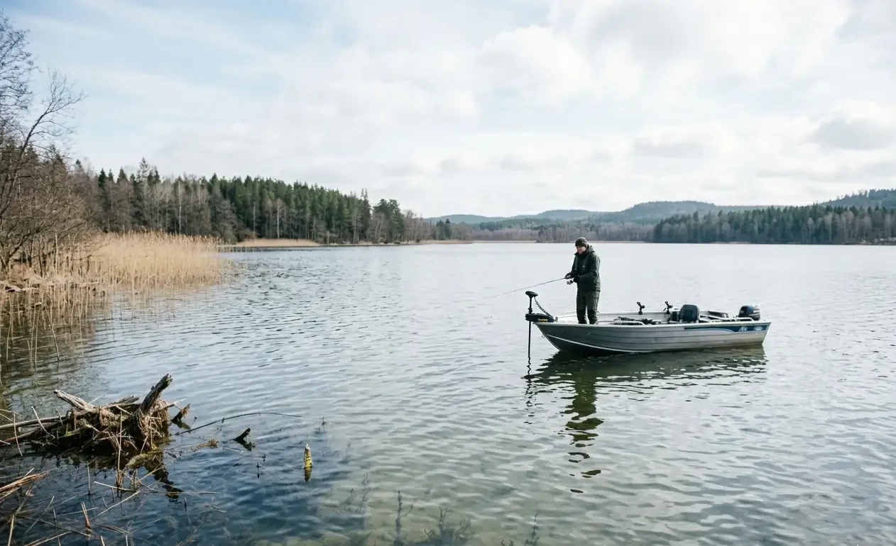 spring pike retrieve techniques early season shallow water fishing controlling strike window