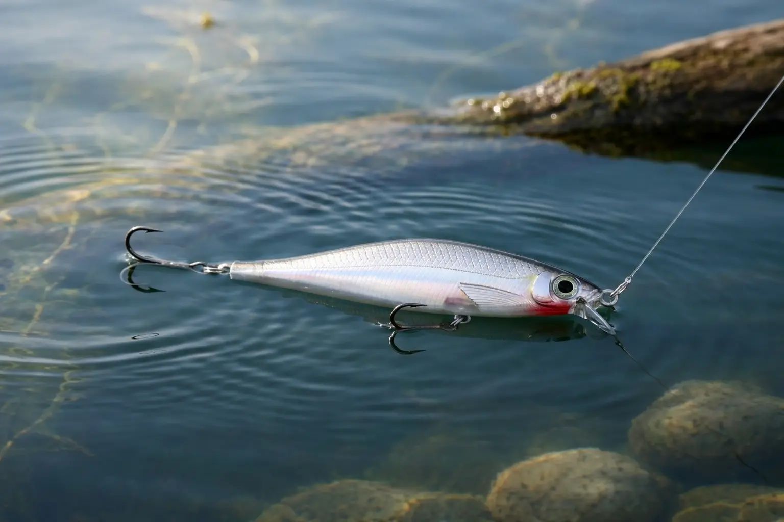 Rapala Shadow Rap Shad 09 jerkbait for spring pike fishing