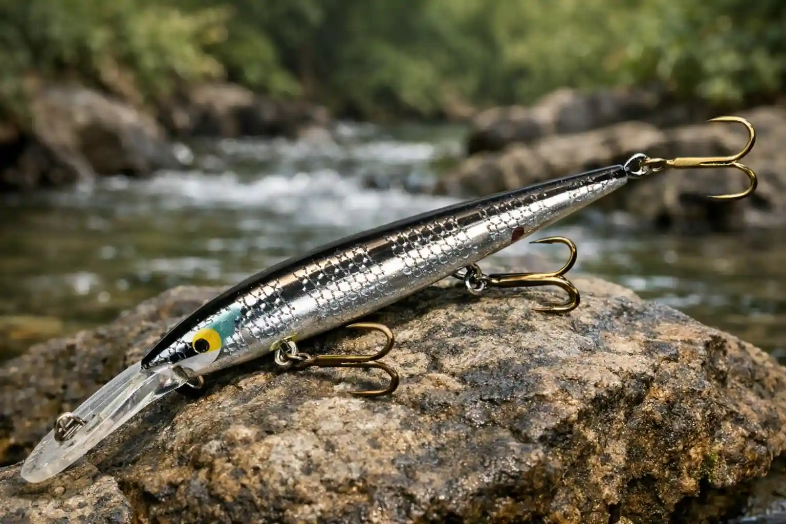 Smithwick Deep Suspending Rattlin Rogue jerkbait for pike fishing