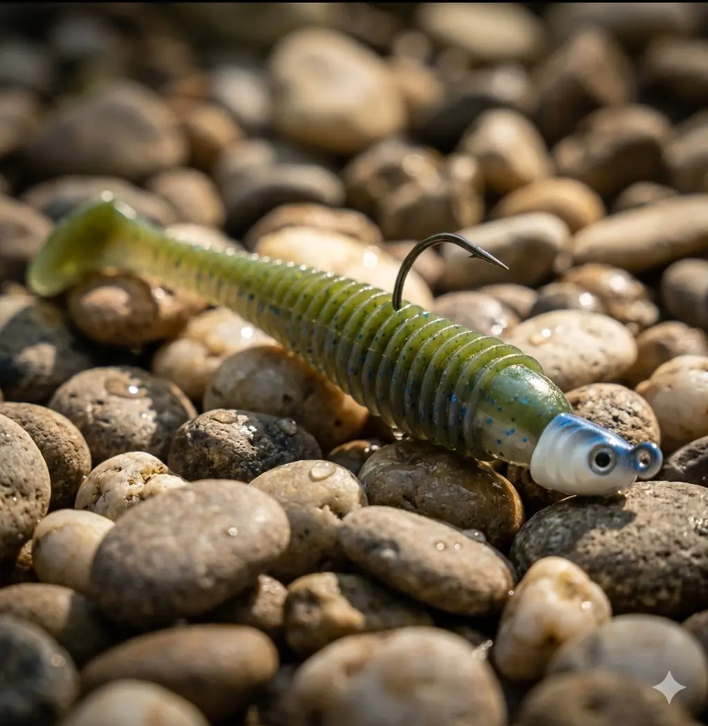 Strike King Rage Swimmer soft swimbait for pike fishing