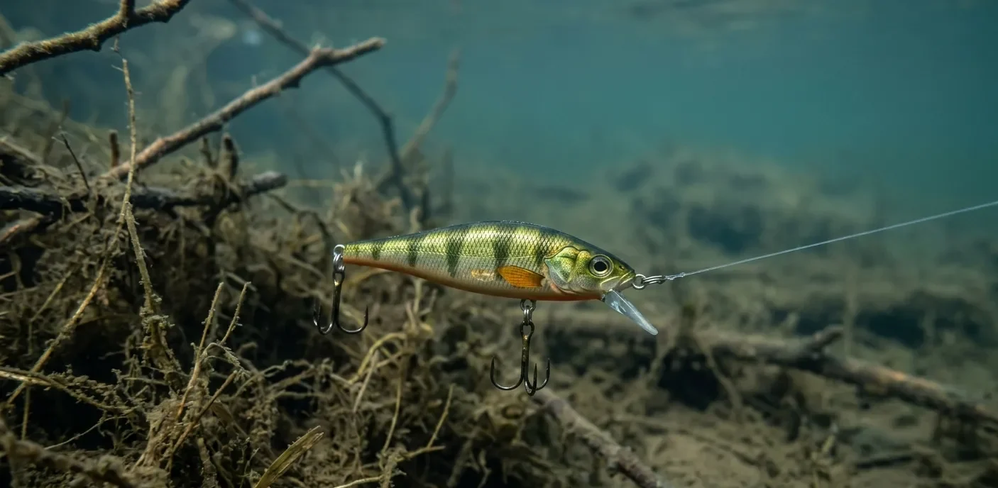 spring pike retrieve techniques jerkbait pause triggering strikes suspending lure underwater