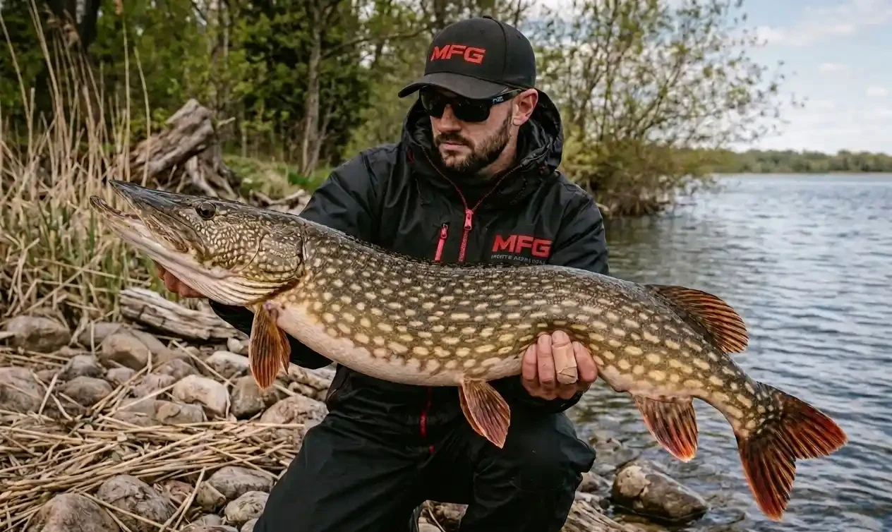 best pike fishing lines tested with northern pike in real fishing conditions
