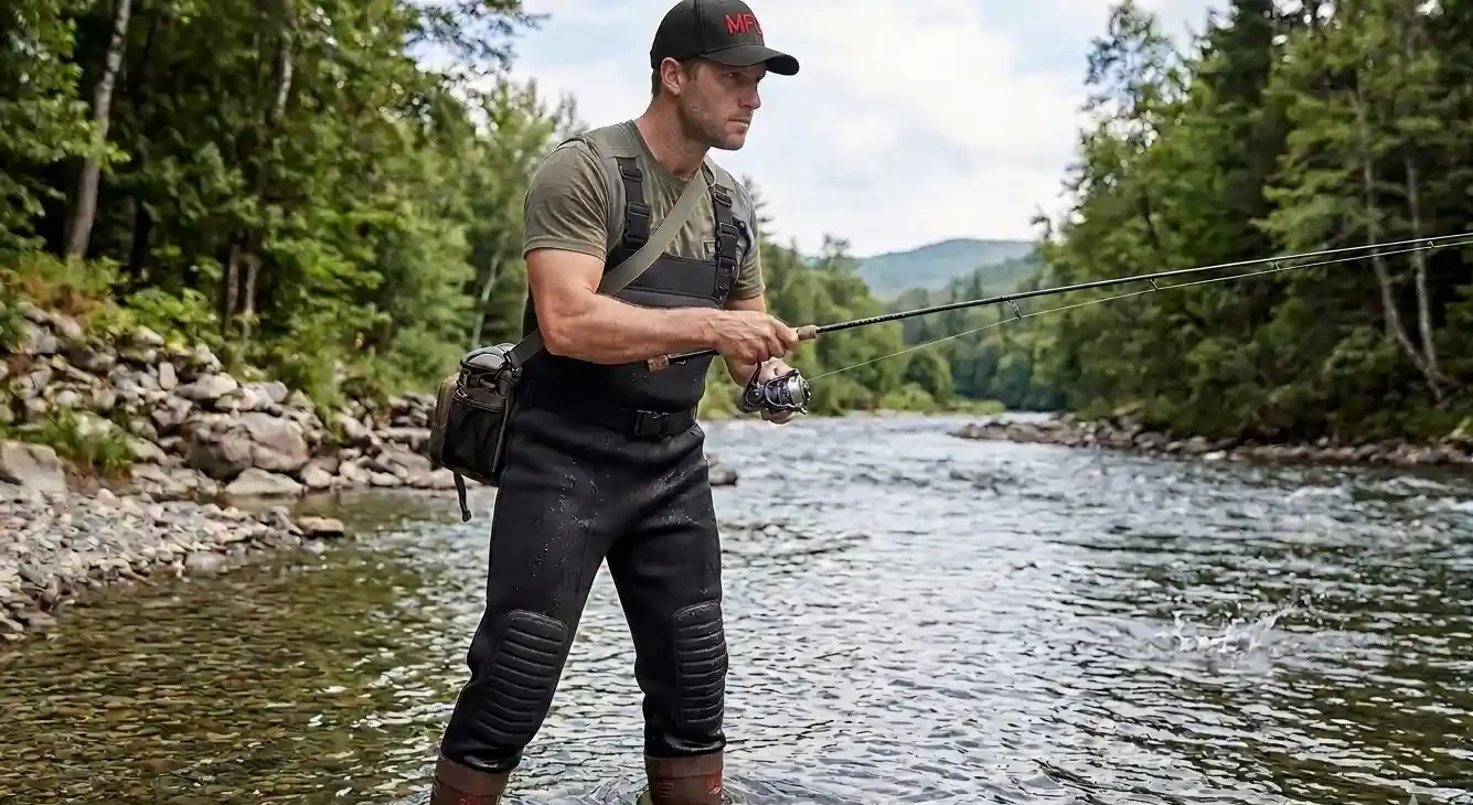 best fishing waders MFG tested HISEA Chest Waders in real river fishing conditions