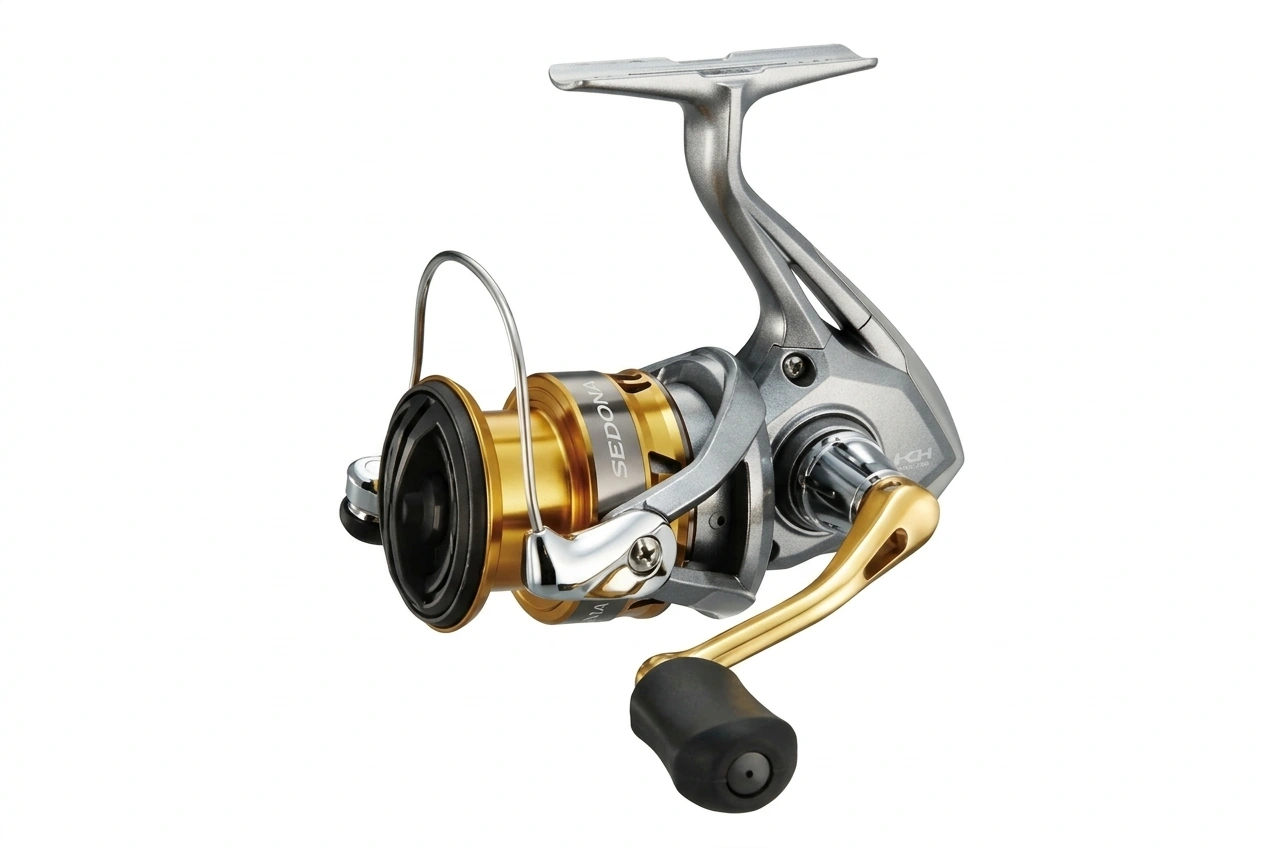 Shimano Sedona spinning reel for pike fishing durability and power