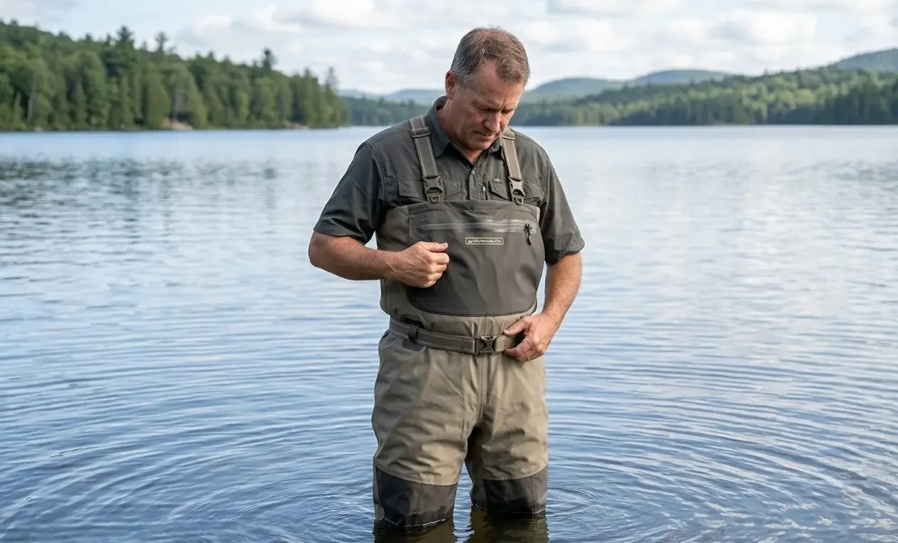 best fishing waders MFG tested Paramount Outdoors Deep Eddy Breathable Stockingfoot in real river conditions