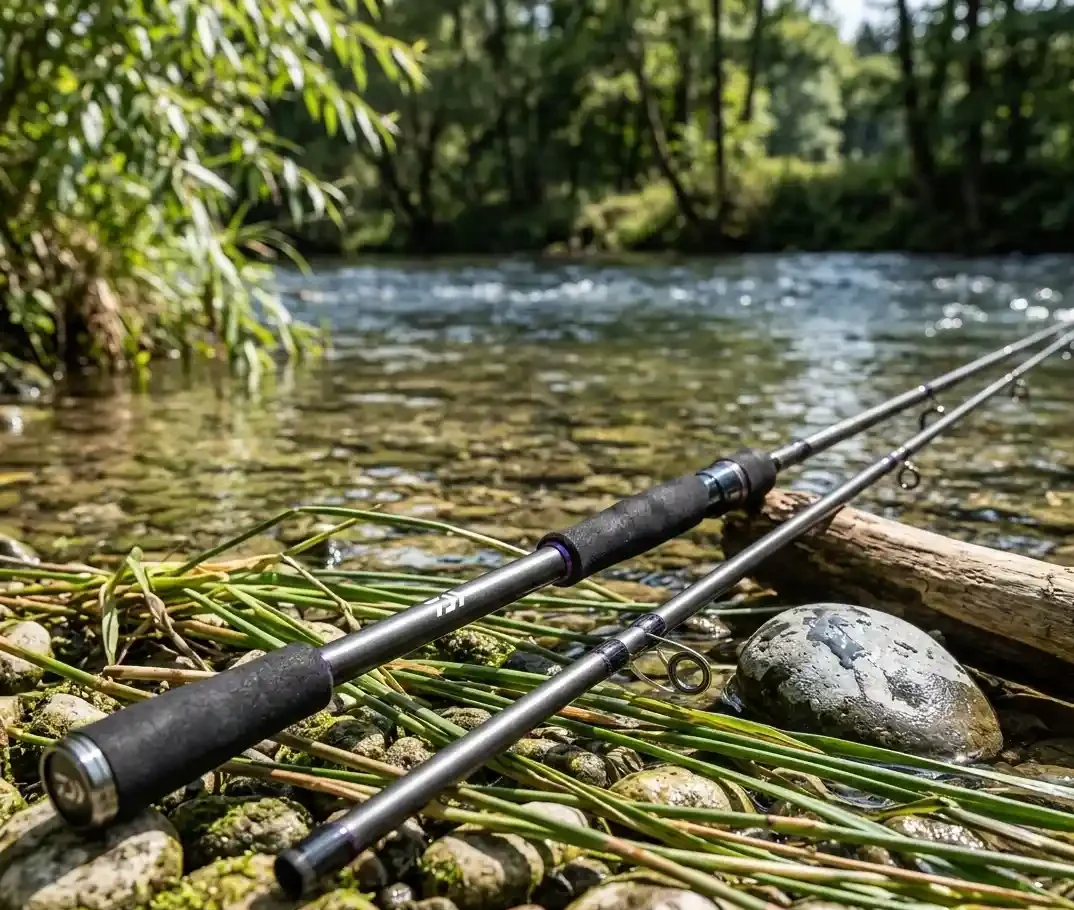 Daiwa Prorex XR spinning rod premium pike fishing setup showing high sensitivity and long range casting performance