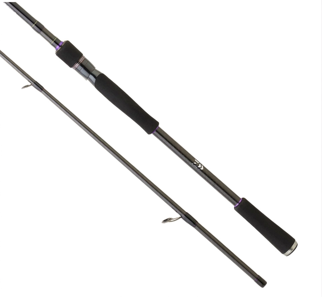 Daiwa Prorex XR spinning rod product image for pike fishing showing premium build and high sensitivity blank