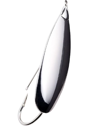 Johnson Silver Minnow weedless spoon for summer pike fishing