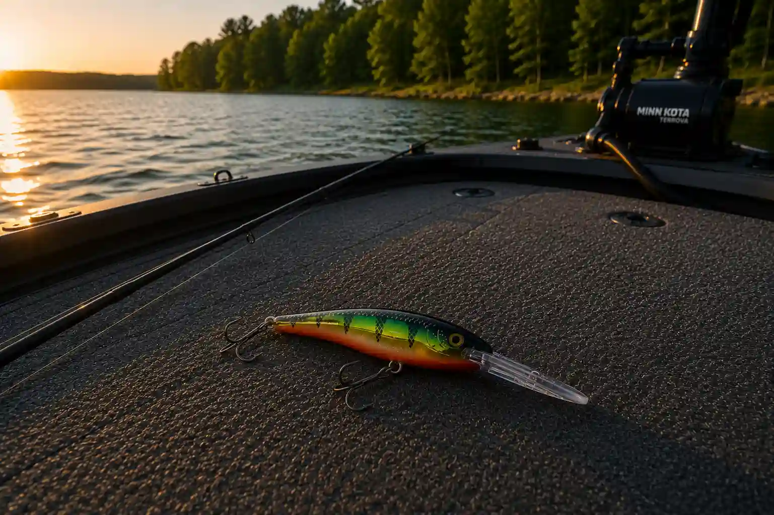 Rapala Deep Tail Dancer 11 — one of the best summer pike lures for hot water midday fishing