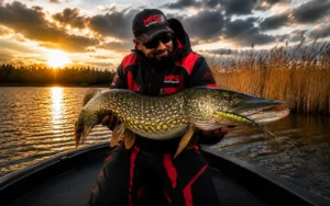 Best pike leaders tested on the water — large northern pike caught by Master Fishing Guide