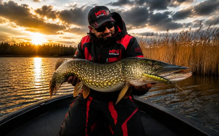 Best pike leaders tested on the water — large northern pike caught by Master Fishing Guide