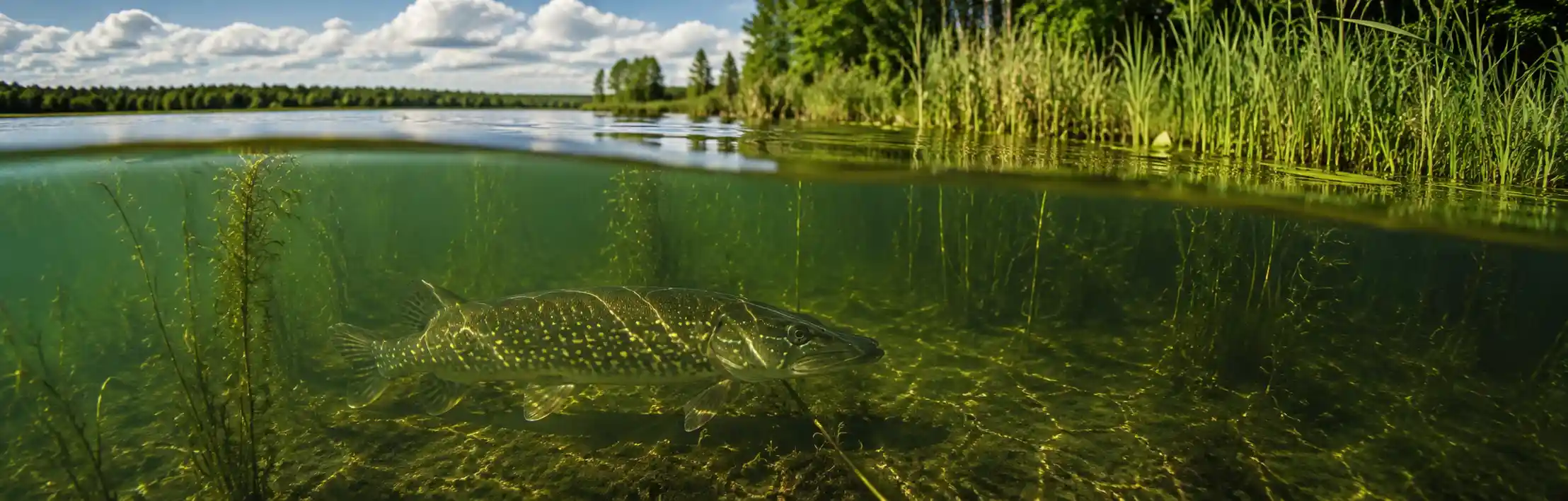 why pike are not biting in summer pike holding shallow weed edge no feeding activity