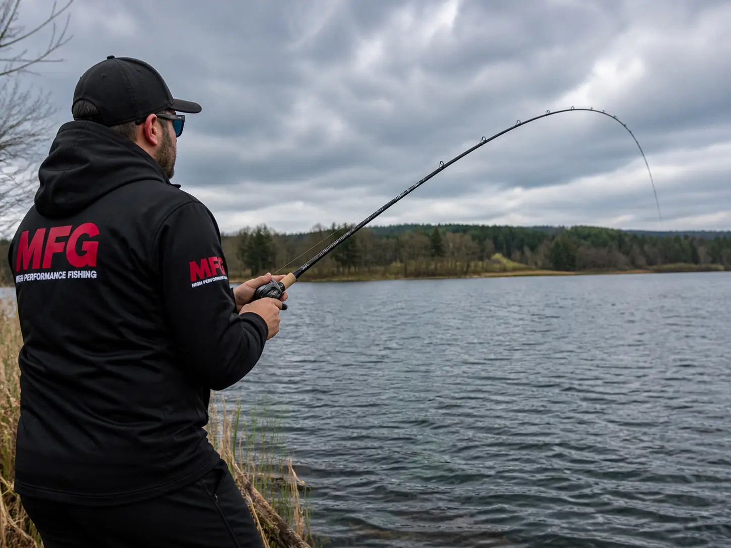 Daiwa Tatula casting rod pike fishing setup near weed edges precision casting