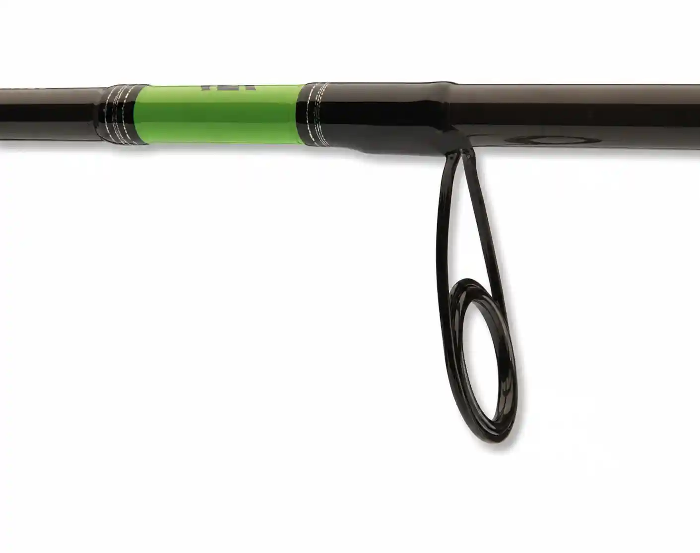 Daiwa Prorex S pike fishing rod blank and guide close-up