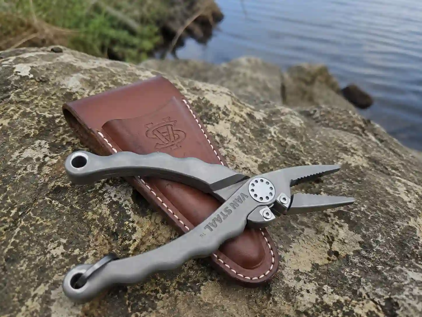 Van Staal Titanium Gray 7-inch premium pike fishing pliers