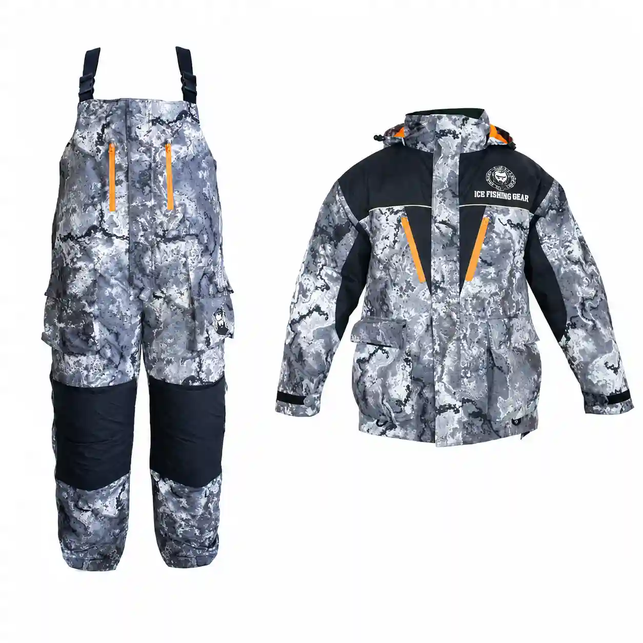 Nordic Legend Legendary Camo floating ice fishing suit