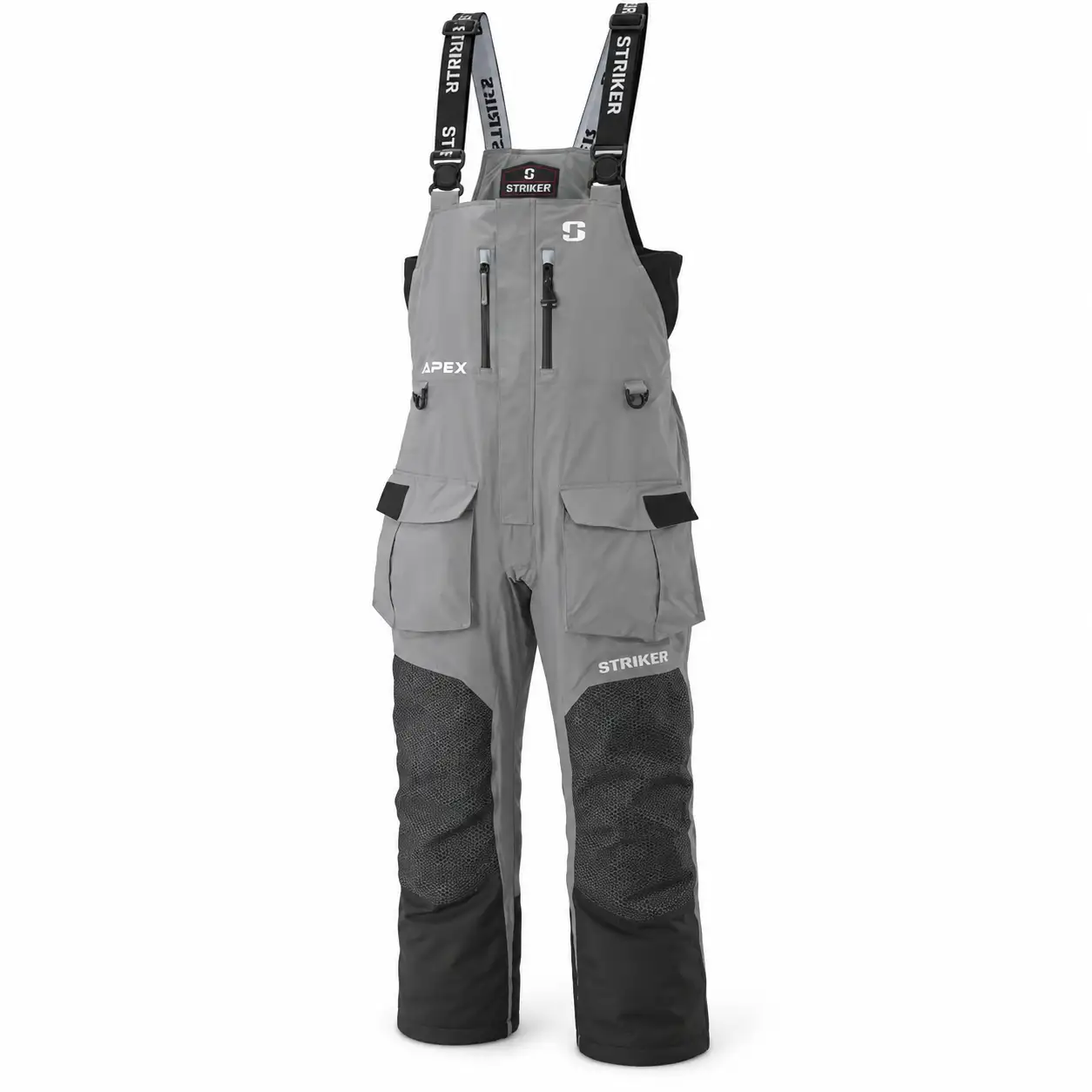 Best Premium Warmth-to-Weight Floating Ice Fishing Bib – Striker Apex Bib